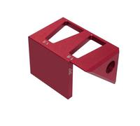 Katnetoly Righello per Tracciatore Centrale In Alluminio A Coda di Quadrato per la Lavorazione del Legno, 45/90 Gradi, 1 Pz.