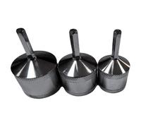 Katnetoly Rivegno di Pulizia del Tubo per Trapano Metallico 3 Pc per Tubo per Trapano Elettrico Tubo di Rame per Tubo di Metallo 15+ 22+ 28 mm