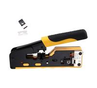 Katnetoly RJ45 Cat7 Crimp Strumento Crimper Crimper per Cat7 Cat6A Cat6 Cat5e Passa Attraverso I Connettori