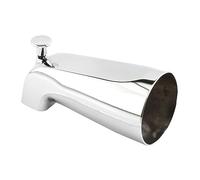 Katnetoly Rubinetto per Vasca da Bagno A Parete da 1 Pz Rubinetto per Vasca da Bagno con Beccuccio Estraibile In Lega di