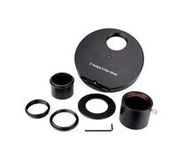 Katnetoly Ruota Portafiltri del Telescopio Filtro Metallico 5 Posizioni per Oculare Telescopico per Telescopi Astronomici da 2 Pollici