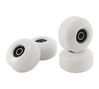 Katnetoly Ruote Skateboard con Cuscinetti Ruote 52X30Mm Street PU Parti Skateboard Ruote Longboard Cruiser (Set di 4) Bianco