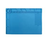 Katnetoly S-140 Tappeto di Saldatura nel Silicone con Isolamento Magnetico Tappetino di Riparazione Magnetico, Tappetino Da Resistente al 932 ° F per Elettronica di Riparazione