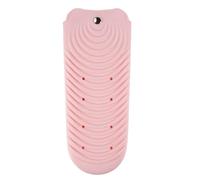 Katnetoly Sacchetto per Piastra per Capelli Rosa, Supporto per Tappetino Resistente al per da Stiro con Arricciacapelli Strumenti per Capelli Caldi