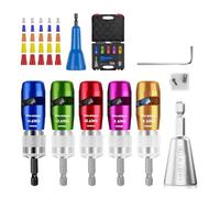 Katnetoly Sbucciatore per Cavi per Trapano Sbucciatore per Cavi Ad Alta Efficienza Attrezzo Elettrico per Sbucciare Cavi Elettrici