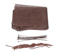 Katnetoly Scale per Bambini Rete di Sicurezza Rete di Protezione Ferrovia Balcone Recinzione per Scale Balcone Recinzione per Bambini Rete per Scale Decorazione-Colore Caffè