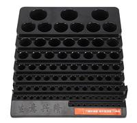 Katnetoly Scatola di Immagazzinaggio Della Punta Del Trapano Fresa Salvaspazio Scatola Del Contenitore 'Organizzatore Del Supporto di Finitura Del Trapano per Uso Domestico DIY