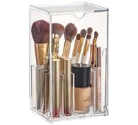 Katnetoly Scatola di Stoccaggio Cosmetici Desktop Resistente Alla Polvere per Tavolo da Toeletta, Rastrelliere di, Tubo di Stoccaggio del di Grande Capacità