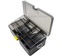 Katnetoly Scatola per Attrezzatura da Pesca Un Doppio Strato Esche Contenitore per Esche Organizzatore Contenitore Organizzatore Accessori per Contenitori