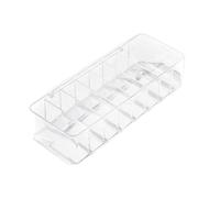 Katnetoly Scatola Portacavi per di Ricarica da 1 Pezzo Contenitore Trasparente per Dati per Articoli di Cancelleria da Scrivania