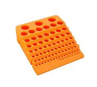 Katnetoly Scatola Portaoggetti per Accessori 1 Pezzo Scatola Portautensili per Posizionamento Utensili CNC Scatola Porta Punte per Alesatore Arancione