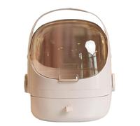 Katnetoly Scatola Portaoggetti per Cosmetici Antipolvere di Grande Capacità, Organizer da Scrivania per il Trucco per il Bagno con Cassetti per Prodotti per La Cura Della Pelle