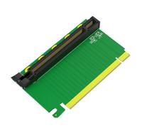 Katnetoly Scheda Riser PCI-e 16X 3.0 da 90 Gradi Inversa -Femmina per Server 2U (Direzione di Installazione Verso La CPU)