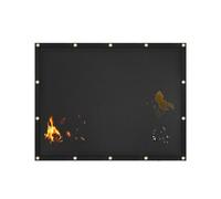 Katnetoly Schermo Termico Antincendio per Griglia da Esterno per Proteggere Il Deck e la Recinzione dal della Griglia. Tappetino Termico per Griglia da Esterno.