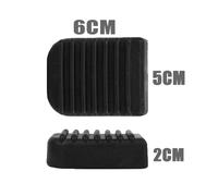 Katnetoly Scooter Footrest Piastra di Base per Moto Pad Footrest 5pcs in Gomma Morbida Padie Antide-Slip