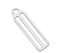 Katnetoly Scuba Diving Tech Diving Sidemount BCD Fibbia di Fissaggio Fermacorda per Cinghie da 2 Pollici Accessori Subacquei