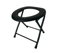 Katnetoly Seggiolino per WC Pieghevole Portatile per Adulti, Antiscivolo, Resistente per Viaggi e