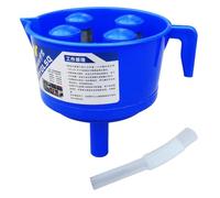 Katnetoly Separatore di Olio e Acqua A Imbuto con Elementi Filtranti Accessori per il Montaggio di Filtri per Carburante, e