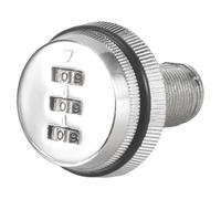 Katnetoly Serratura A Camma con Combinazione A 3 Cifre Serratura con Password Chiave 30 mm Serrature Meccaniche Armadietti Cassette Postali per Porta ' Cassetta Postale C