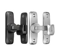 Katnetoly Serratura A Ribaltamento In Lega di Alluminio Ad Alta per Porte Serratura A Ribaltamento Ad Angolo di 90/180 Gradi per Porte Anti-Intrusione