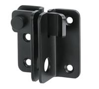 Katnetoly Serratura di Sicurezza per Porta Scorrevole con Chiavistello A Scatto per Fienile, Armadietto, Gabbia per Animali, Giardino, Bagno, Garage, Finestra, Porta Scorrevole