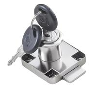 Katnetoly Serratura per Cassetti da Scrivania In Lega di Antifurto per Mobili, Armadietti, Armadietti Portadocumenti, Stessa Chiave, Nucleo Corto