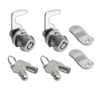 Katnetoly Serratura per Cassetti e Armadietti, Serratura A Camma Tubolare con Chiave, per Porta di Stoccaggio, Armadietto con Cassetti di Sicurezza