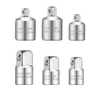 Katnetoly Set Adattatori da 6 Pezzi, Set Adattatori per Bussole, Set Adattatori per Cricchetti, Chiavi A Bussola, Cricchetti per