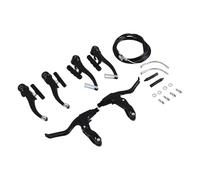 Katnetoly Set Completo per Mountain Bike da Bicicletta da, Freno Un V + Cavi Esterni + Leva + Freno Anteriore e Posteriore Accessori per Freni Bici