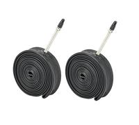 Katnetoly Set di 2 Camere d'Aria per Bicicletta 700 X 28-32C con Valvola Presta da 60mm, Adatto per Biciclette da Strada.