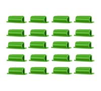 Katnetoly Set di 20 Portapenne In Silicone per Scrivania e Altre Superfici Verde Resistente Facile da Installare Facile da Usare