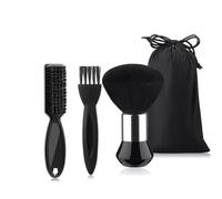 Katnetoly Set di 3 Pennelli per Collo Professionali per Parrucchieri, Pettini per Acconciature per Stilisti, Pennello per Collo di Qualità Premium per Parrucchieri