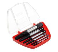 Katnetoly Set di 6 Estrattori per Rotte Set di Punte da 3-25 mm Trapano Centrale per A Doppia Faccia In Acciaio al Carbonio Facile da Usare