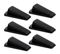 Katnetoly Set di 6 Robusti Fermiporta In Gomma, Ideali per Moquette, Piastrelle e Pavimenti In Cemento