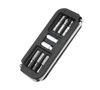 Katnetoly Set di Attrezzi Compatti per Bicicletta Multi-Tool Set per Mountain Bike e Bici da Strada. Set Portatile di Chiavi Esagonali, Cacciaviti e Inserti A Vite.