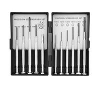 Katnetoly Set di Cacciaviti di Precisione da 11 Pezzi, Mini Kit di Cacciaviti, 6 Diverse Misure di Cacciaviti A Testa Piatta per