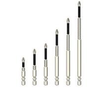 Katnetoly Set di Cacciaviti di Precisione Set di Punte per Cacciavite Set di Punte per Trapano Set di Cacciaviti Magnetici Antiscivolo