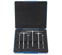 Katnetoly Set di Calibri Telescopici da 6 Pezzi, Calibri per Fori A T, Calibro Telescopico per Fori con Portatile (Intervallo 5/16 Pollici-6 Pollici)