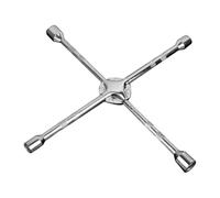 Katnetoly Set di Chiavi A Bussola Universali per La Rimozione di Pneumatici e Ruote, Impugnatura Liscia da 18 Pollici con 17-19-21-23 mm