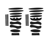 Katnetoly Set di Cuscinetti nel Spugna di Ricambio Universali per Bicicletta da 2 Pezzi Kit di Cuscini per per da Bici da Ciclismo, Nero