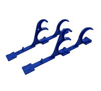 Katnetoly Set di Ganci per da Piscina Ganci Multifunzionali Durevoli nel Plastica per Rastrelli Fogliari Skimmer Tubi di Aspirazione