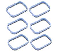 Katnetoly Set di Guarnizioni del Collettore di Aspirazione Guarnizione Inferiore e Superiore Set Plenum per 3.6L 184562A 5184331AC MS97204 MS97205