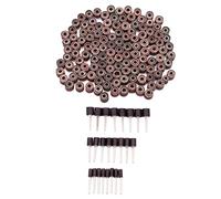 Katnetoly Set di Levigatrici un da 384 Pezzi, Inclusi 360 Pezzi di Manicotti per Levigare Le Unghie e Mandrini un da 24 Pezzi per Utensile Rotante