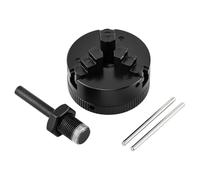 Katnetoly Set di Mini Mandrini per Tornio, Mandrini Autocentranti A 3 Griffe, Prolunghe Z011, Mandrini A Tre Griffe e Set di Bielle