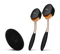 Katnetoly Set di Pennelli per Protezione Solare - Applicatore di Lozione per Bambini, Neonati, Famiglie e Adulti per Viso e Corpo