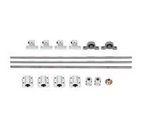 Katnetoly Set di per Supporto 'Asse Della Guida Lineare Da 15 Pezzi 400 Mm