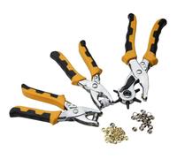 Katnetoly Set di Pinze Perforatrici Combinato: Questo Set Manuale di Strumenti per la Perforazione È Molto Adatto per Hobbistica e Fai da Te.