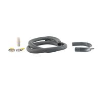 Katnetoly Set di Prolunga per Tubo di Scarico Tubo Universale per Lavatrice 1,5 M, Include Connettore per Tubo Flessibile e Fascette per Tubi Flessibili di Scarico