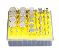 Katnetoly Set di Punte di Rettifica In Diamante Rotante Abrasiva In Metallo In Diamante