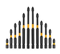 Katnetoly Set di Punte per Cacciavite 25/50/65/70/90mm/150mm con Forte Impatto Magnetico Antiscivolo, Coppia Elevata e Durezza